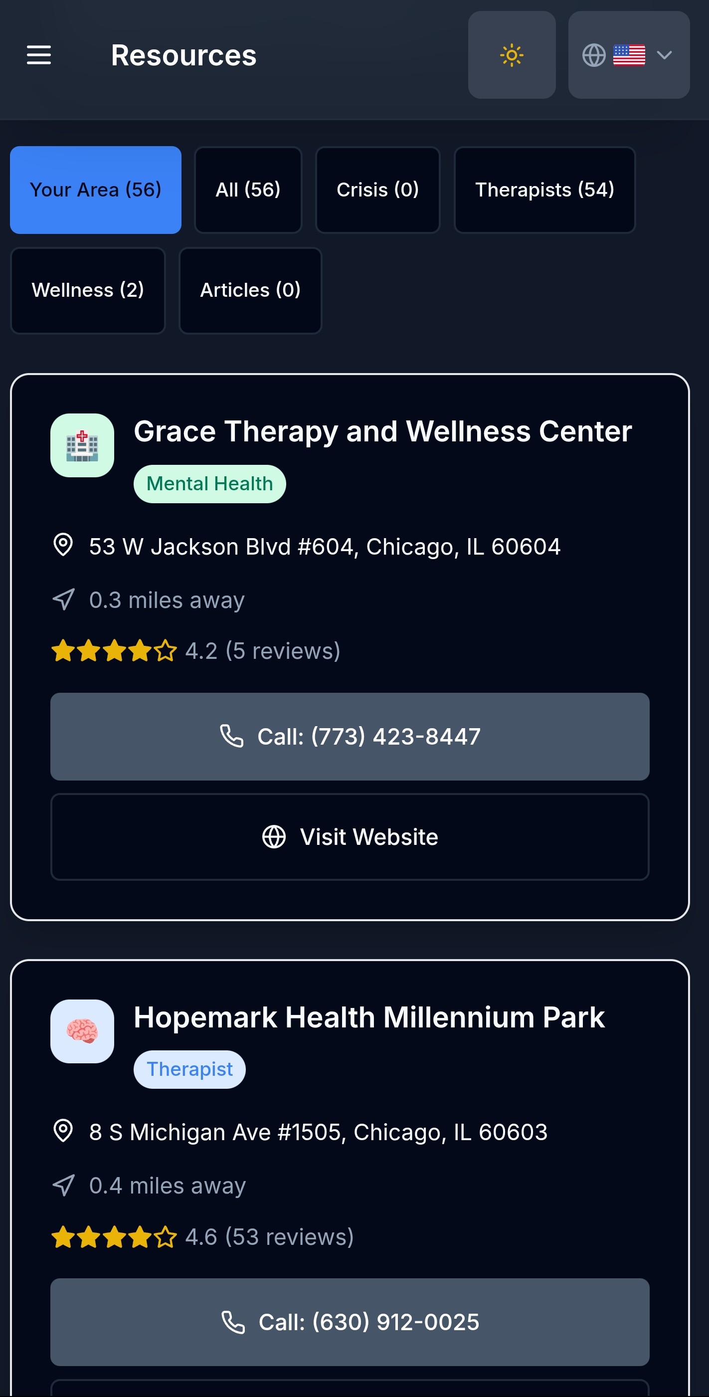 Mental Health Resources